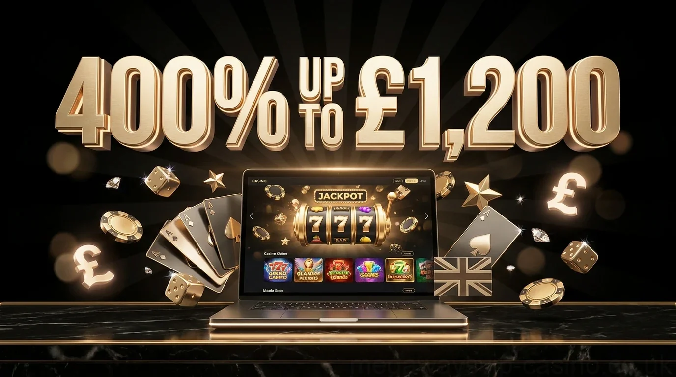 400% UP TO £1,200